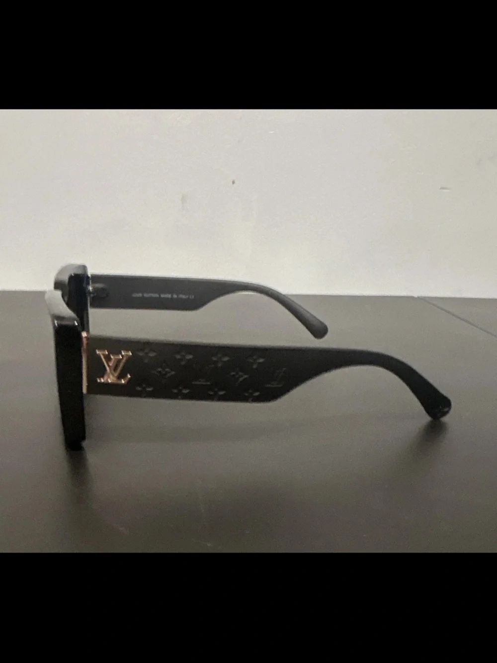 Louis Vuitton Black Square Frame Sunglasses